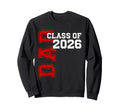 Proud Dad Class 2026 Graduate Red Sweatshirt - Minimalist Print Unisex - T-Shirt, Sweatshirt, Hoodie