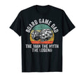 Dad Gamer Board Game Dad Myth Legend T-Shirt - Trendy Graphic Unisex - T-Shirt, Sweatshirt, Hoodie