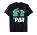 Best Dad Par Funny Mens Golfing Dad T-Shirt - Minimalist Print Unisex - T-Shirt, Sweatshirt, Hoodie