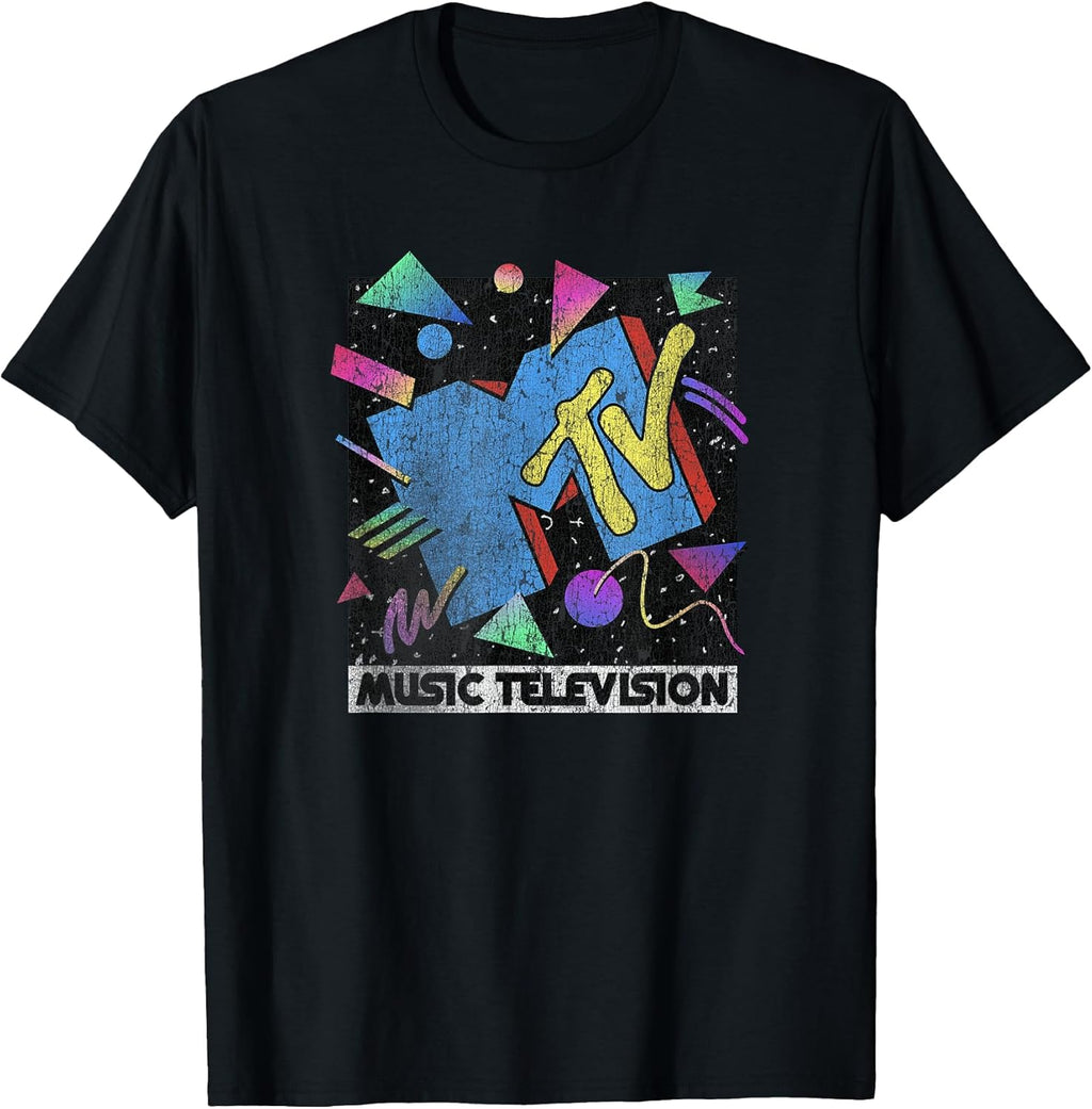 Neon Confetti Logo Retro 80s Party - Adult & Kids T-Shirts, Sweatshirts & Hoodies apparel design preview 1