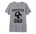Soccer Dad Team Coaching Father Tri T-Shirt - Novelty Apparel for Adults - T-Shirt, Sweatshirt, Hoodie