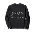 Geepa Est 2024 New Dad Dad Grandpa Sweatshirt - Aesthetic Graphic Unisex - T-Shirt, Sweatshirt, Hoodie