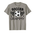 Soccer Grammy Hearts Grammy Soccer T-Shirt - Aesthetic Graphic Unisex - T-Shirt, Sweatshirt, Hoodie