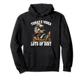 Funny Dirt Bike Dad And Motocross Hoodie - Casual Everyday Wear for Adults - T-Shirt, Sweatshirt, Hoodie