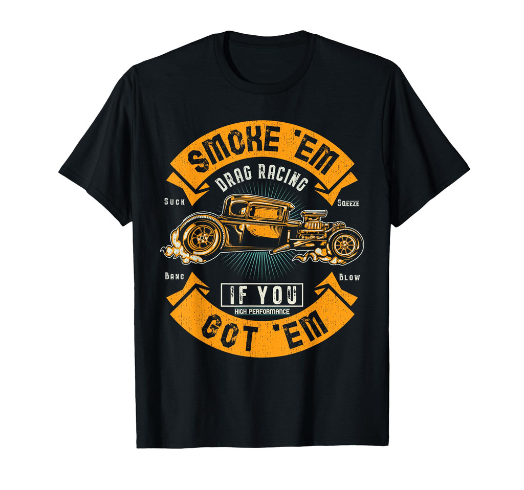 Drag Racing Car Gift Old Guys Dad T-Shirt - Aesthetic Graphic Unisex - T-Shirt, Sweatshirt, Hoodie