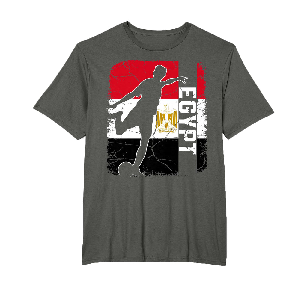Egypt Soccer Team Egypt Flag Jersey T-Shirt - Novelty Apparel Men Women - T-Shirt, Sweatshirt, Hoodie