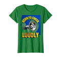 Born To Cheer Loudly Soccer Mom T-Shirt - Minimalist Print Unisex - T-Shirt, Sweatshirt, Hoodie