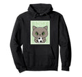 Soccer Cat Anime Feline Soccer Hoodie - Graphic Print Unisex - T-Shirt, Sweatshirt, Hoodie