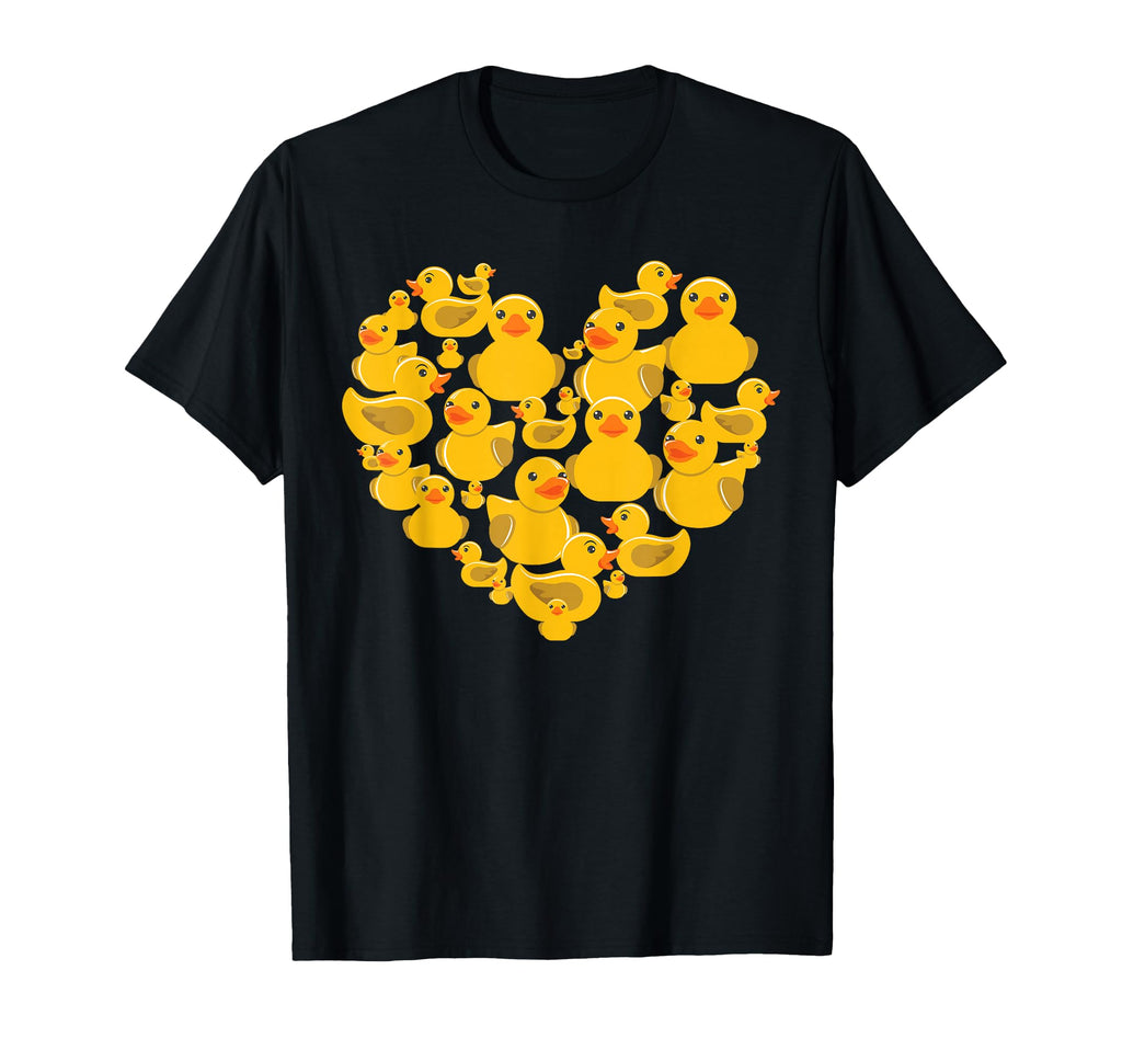 Rubber Duck Quack Valentines Day T-Shirt - Streetwear Style Men Women - T-Shirt, Sweatshirt, Hoodie