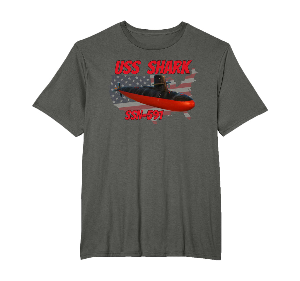 Uss Shark Ssn 591 Submarine Veterans Day T-Shirt - Unique Graphic Unisex - T-Shirt, Sweatshirt, Hoodie