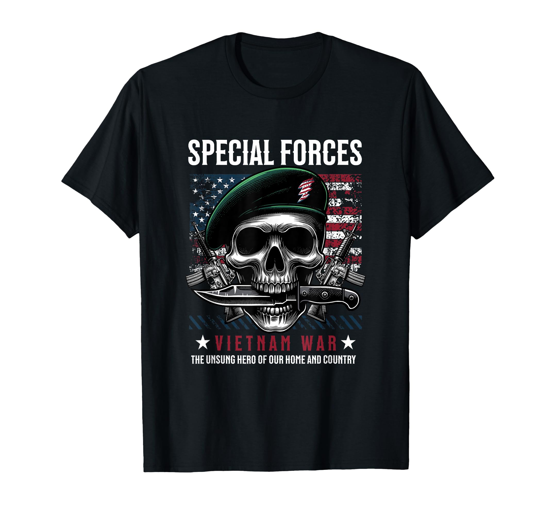 Special Forces Vietnam Veteran Dad T-Shirt - Fun Novelty Design for Adults - T-Shirt, Sweatshirt, Hoodie