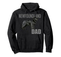 Newfoundland Dad Dog Hoodie - Aesthetic Graphic Unisex - T-Shirt, Sweatshirt, Hoodie