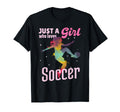 Just Who Loves Soccer Football Gift T-Shirt - Fun Novelty Design for Adults - T-Shirt, Sweatshirt, Hoodie