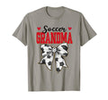 Soccer Grandma Bow Leopard Soccer T-Shirt - Unique Graphic for Adults - T-Shirt, Sweatshirt, Hoodie