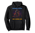 Biker Dad Motorcycle Rebel Adventure Hoodie - Casual Everyday Wear Unisex - T-Shirt, Sweatshirt, Hoodie