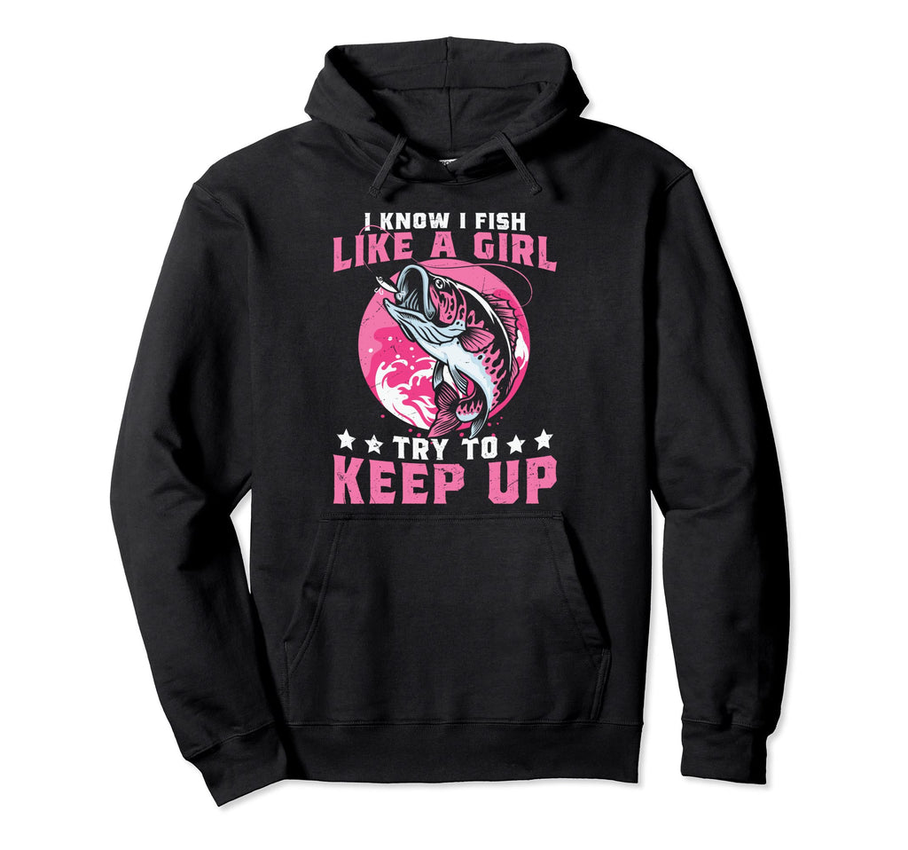 Fathers Day Fishing I Fish Like Rod Hoodie - Casual Everyday Wear Men Women - T-Shirt, Sweatshirt, Hoodie