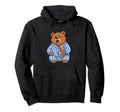 Tired Papa Bear Pajamas Sleep Hoodie - Streetwear Style Unisex - T-Shirt, Sweatshirt, Hoodie