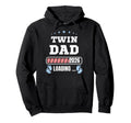 Twin Dad 2026 Loading Dad Pregnancy Hoodie - Fun Novelty Design Men Women - T-Shirt, Sweatshirt, Hoodie