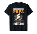Cycling Dad Father Cyclist Fathers T-Shirt - Minimalist Print for Adults - T-Shirt, Sweatshirt, Hoodie