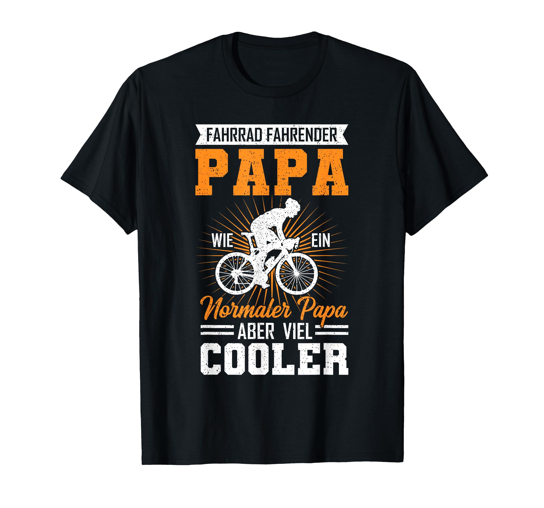 Cycling Dad Father Cyclist Fathers T-Shirt - Minimalist Print for Adults - T-Shirt, Sweatshirt, Hoodie