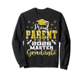 Proud Parent 2026 Class Master Sweatshirt - Trendy Graphic for Adults - T-Shirt, Sweatshirt, Hoodie