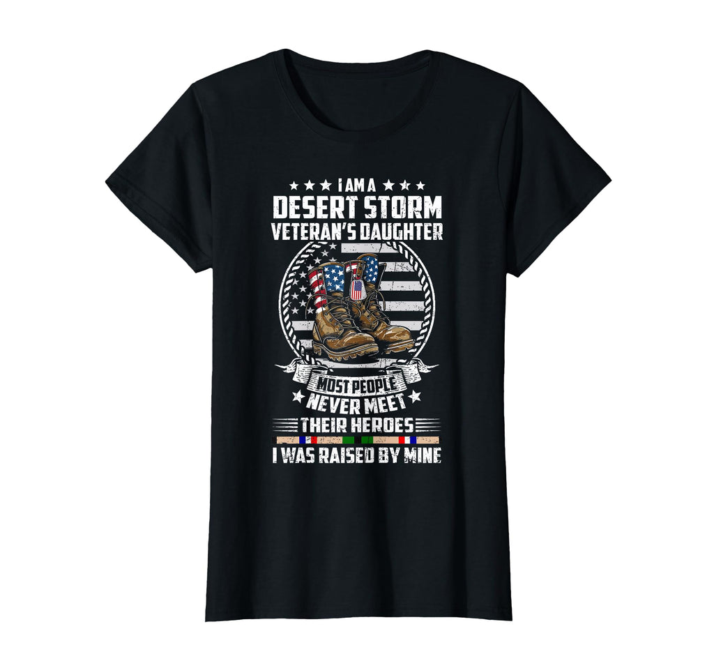 Proud Desert Storm Veteran Daughter T-Shirt - Aesthetic Graphic Men Women - T-Shirt, Sweatshirt, Hoodie