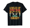 Leveled Up To Daddy 2024 Pregnancy T-Shirt - Minimalist Print for Adults - T-Shirt, Sweatshirt, Hoodie
