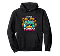 Dad Level Twins Funny And Playful Hoodie - Casual Everyday Wear for Adults - T-Shirt, Sweatshirt, Hoodie