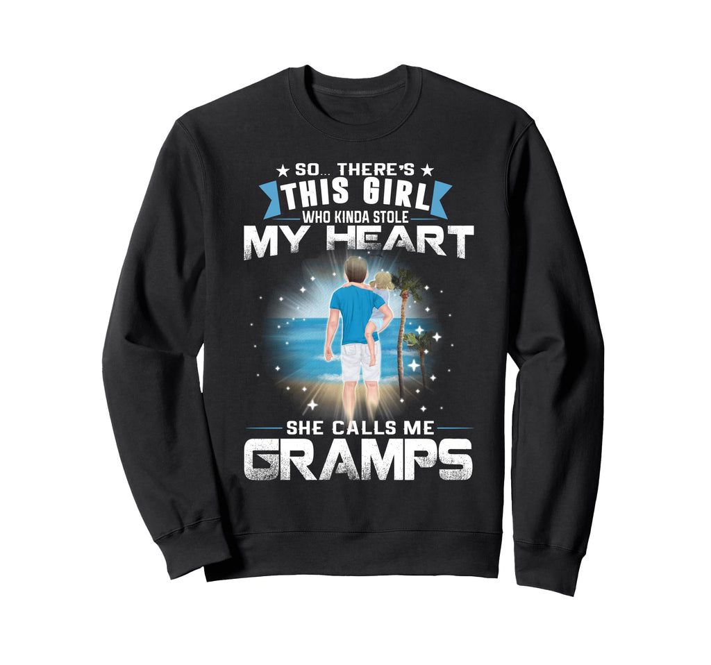 This Who Kinda Stole My Heart She Calls Sweatshirt - Unique Graphic Unisex - T-Shirt, Sweatshirt, Hoodie