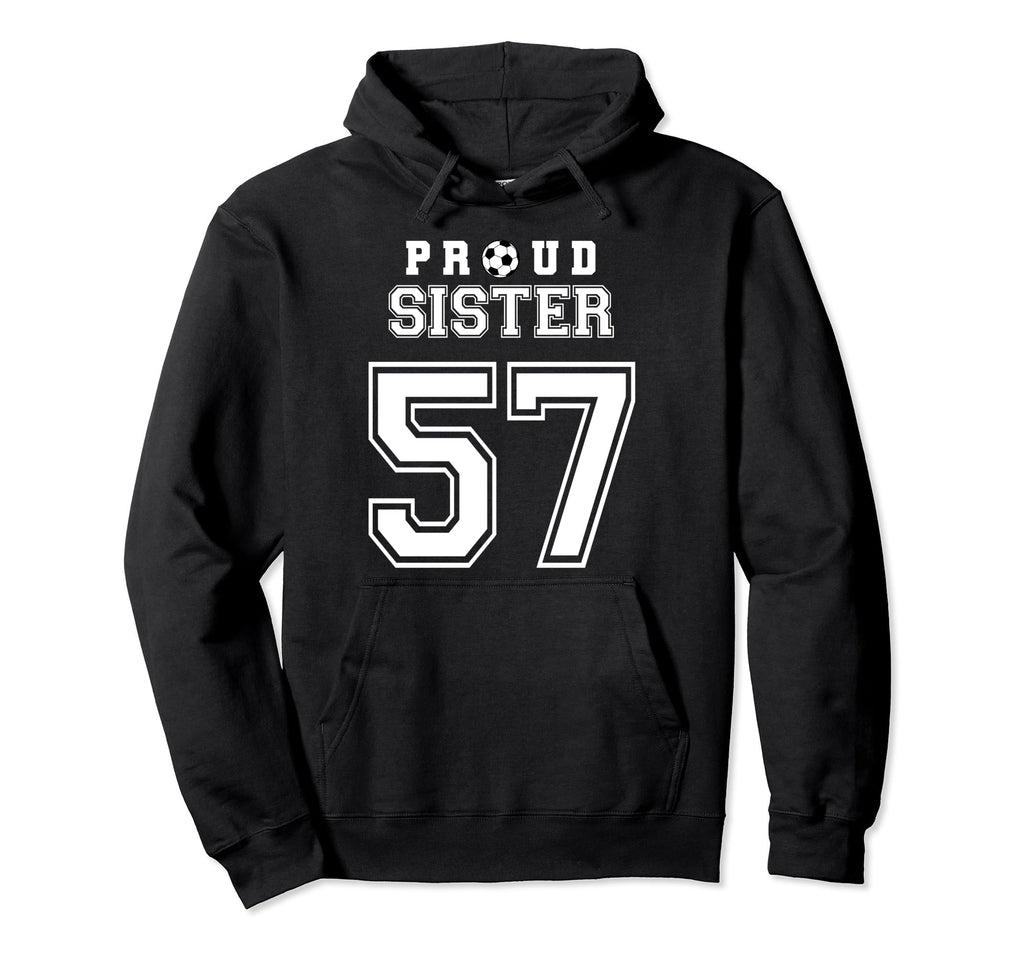 Number 57 Custom Proud Soccer Futbol Hoodie - Streetwear Style Men Women - T-Shirt, Sweatshirt, Hoodie