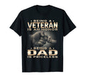 Mens Being Veteran Is Honor Being Dad Is T-Shirt - Trendy Graphic Unisex - T-Shirt, Sweatshirt, Hoodie