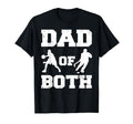 Dad Both Funny Basketball Hockey T-Shirt - Casual Everyday Wear for Adults - T-Shirt, Sweatshirt, Hoodie