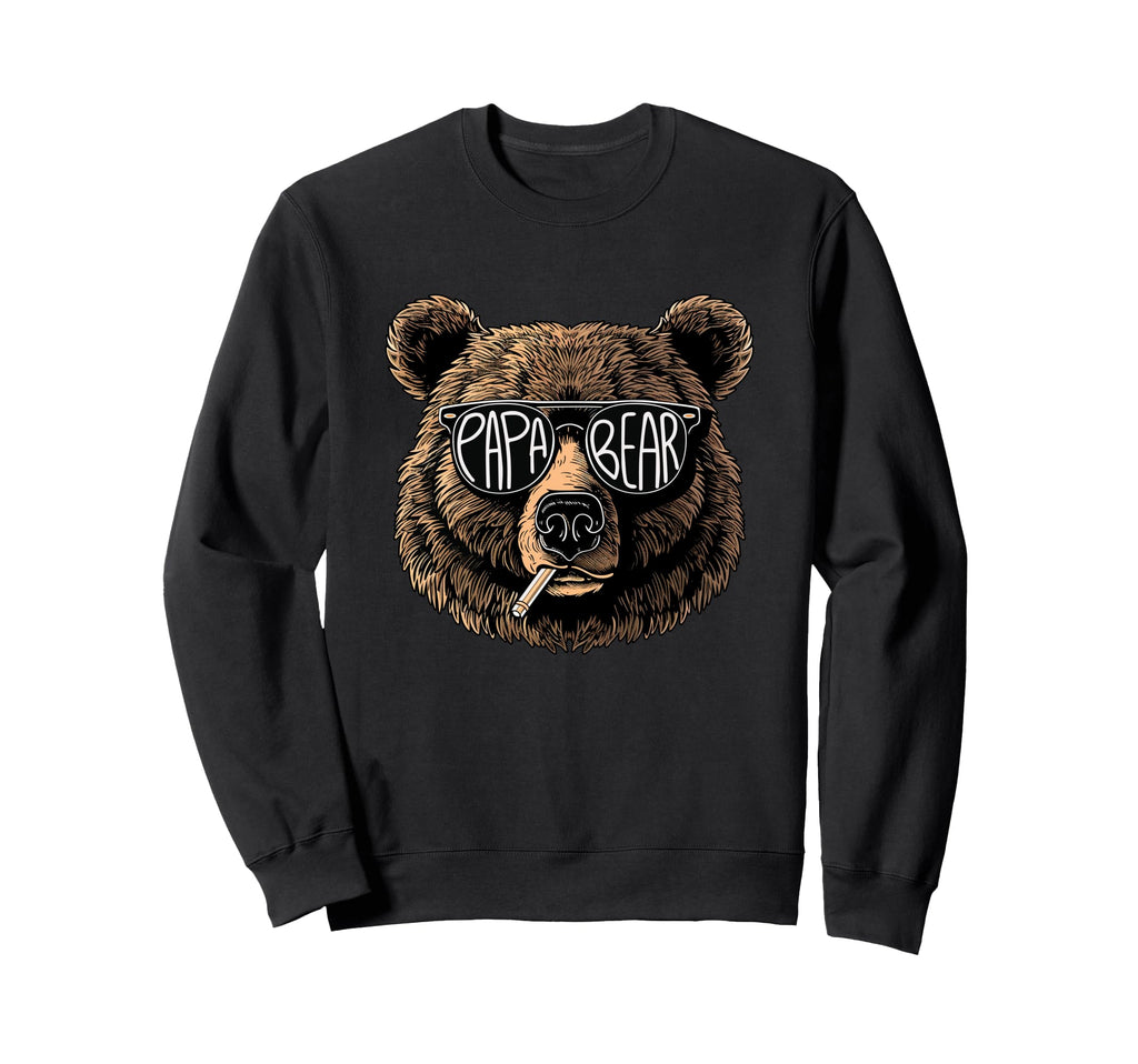 Funny Papa Bear Fathers Day Sweatshirt - Trendy Graphic Men Women - T-Shirt, Sweatshirt, Hoodie