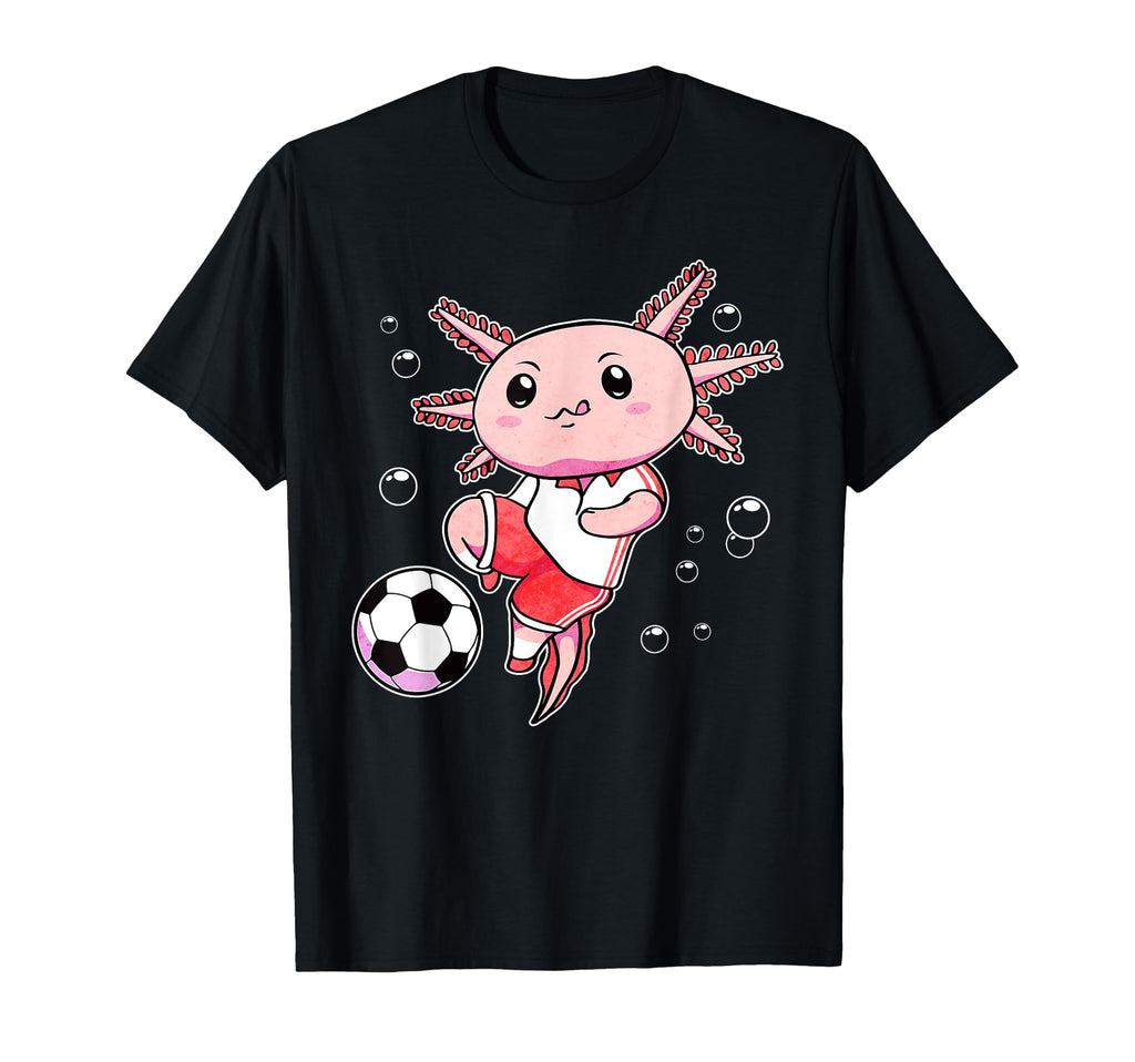 Axolotl Funny Soccer Player Xolotl T-Shirt - Trendy Graphic Men Women - T-Shirt, Sweatshirt, Hoodie