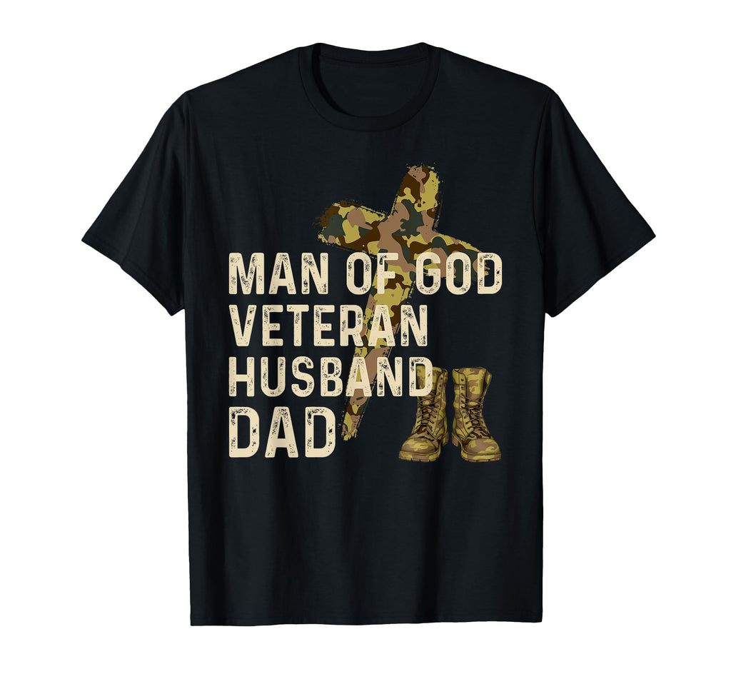 God Veteran Husband Dad T-Shirt - Casual Everyday Wear for Adults - T-Shirt, Sweatshirt, Hoodie