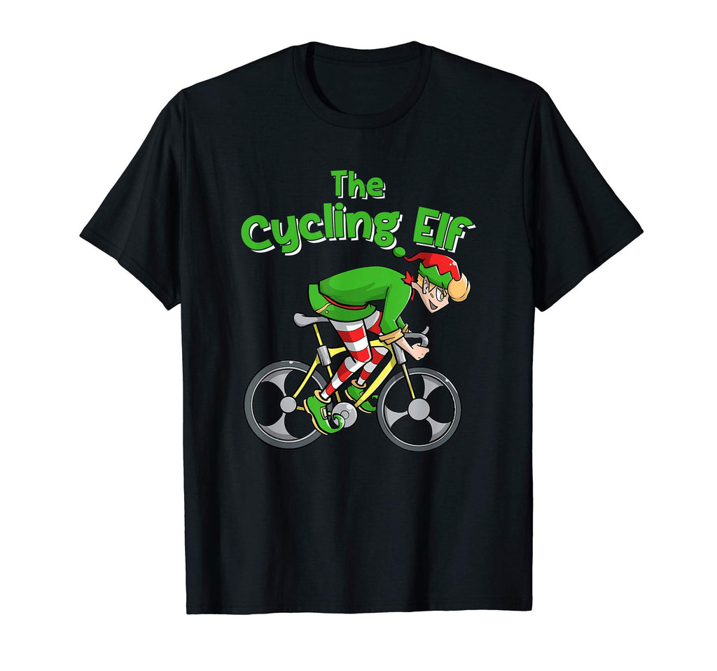 Cycling Elf Bike Riding Bicycle T-Shirt - Unique Graphic for Adults - T-Shirt, Sweatshirt, Hoodie