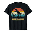 Daddysaurus Dad T Rex Dinosaur T-Shirt - Unique Graphic Unisex - T-Shirt, Sweatshirt, Hoodie