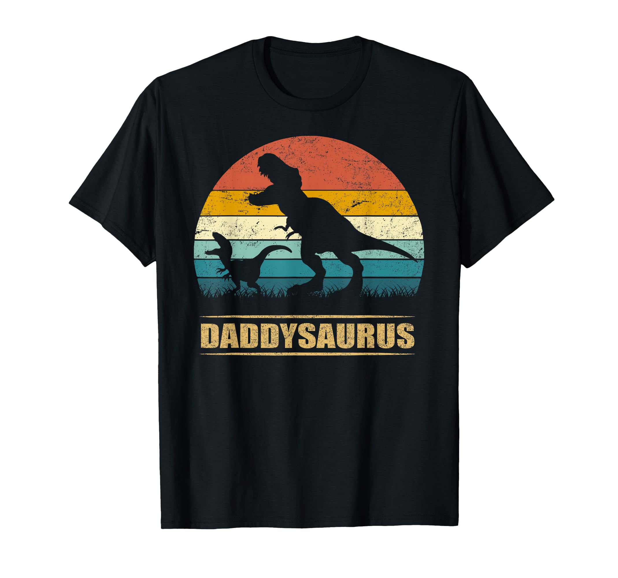 Daddysaurus Dad T Rex Dinosaur T-Shirt - Unique Graphic Unisex - T-Shirt, Sweatshirt, Hoodie