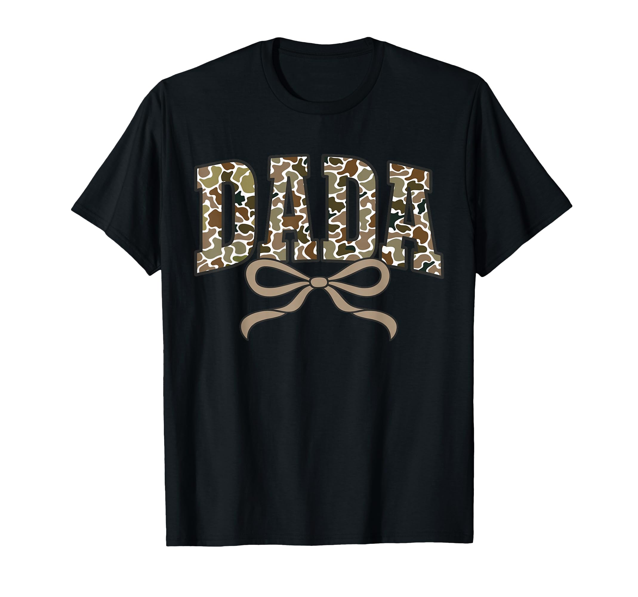 Dada Camo Bow Fathers Day Family T-Shirt - Novelty Apparel for Adults - T-Shirt, Sweatshirt, Hoodie