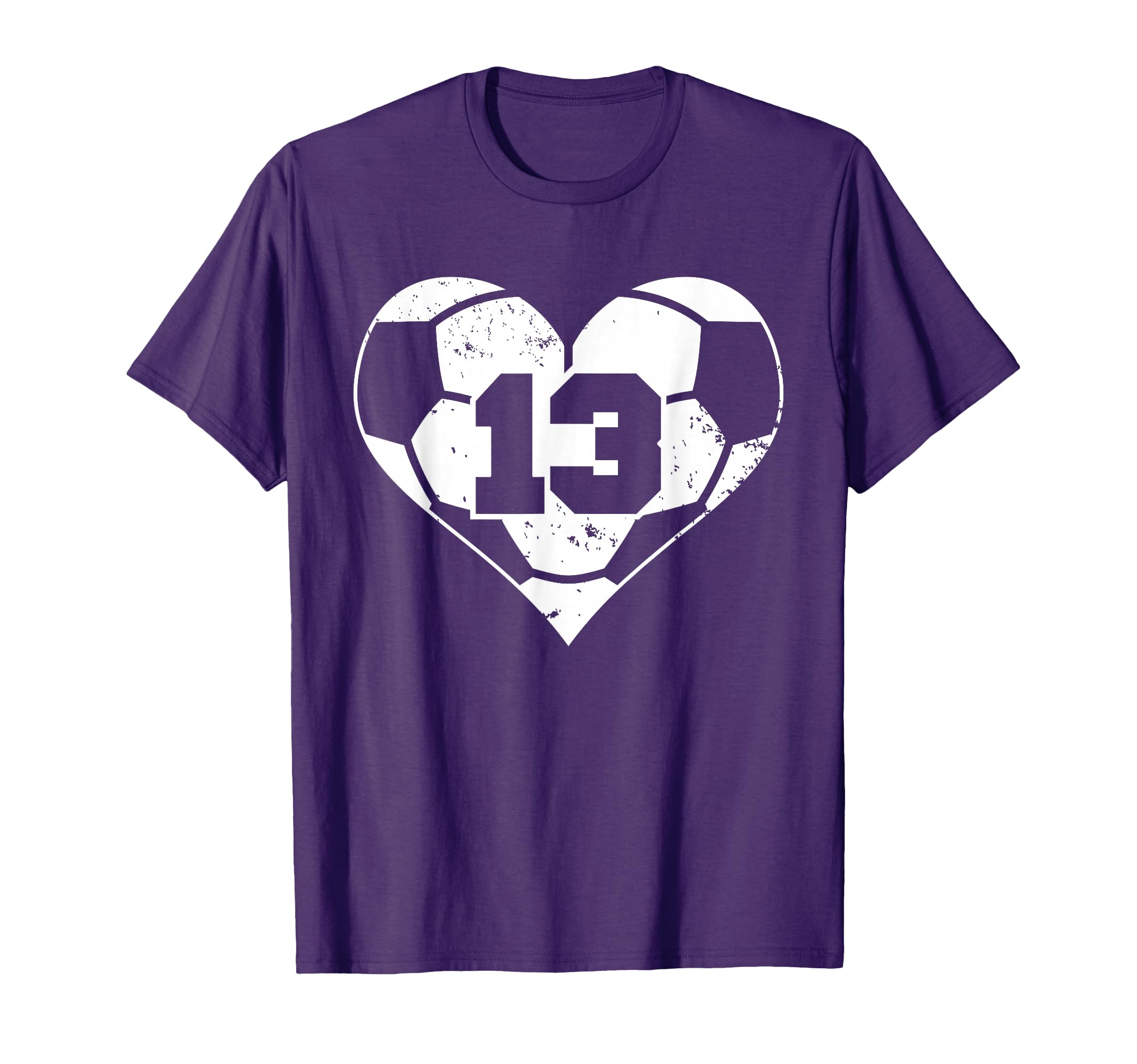 Soccer Number 13 Jersey Funny T-Shirt - Fun Novelty Design for Adults - T-Shirt, Sweatshirt, Hoodie