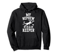 My Nephew Soccer Keeper Aunt Soccer Hoodie - Aesthetic Graphic Men Women - T-Shirt, Sweatshirt, Hoodie