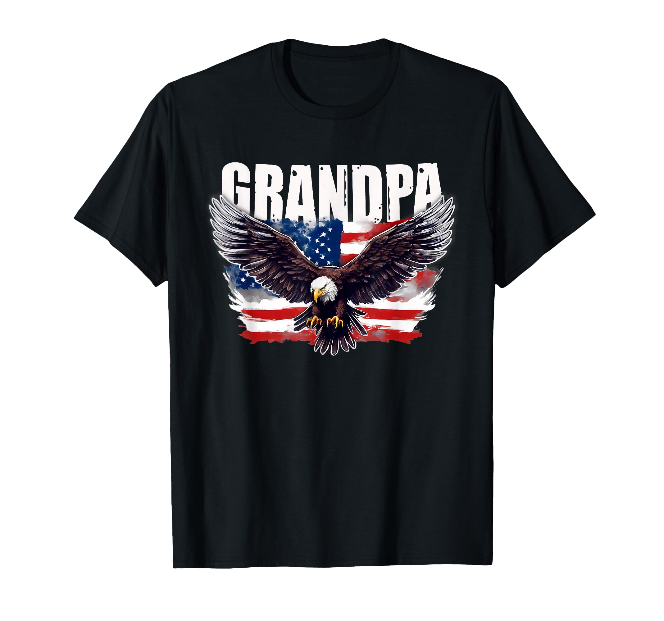 Grandpa Usa Flag Eagle Patriotic 4Th T-Shirt - Trendy Graphic Men Women - T-Shirt, Sweatshirt, Hoodie