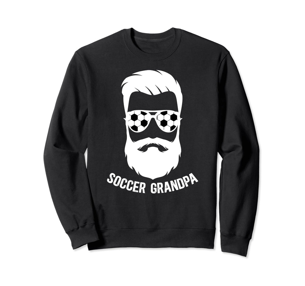 Soccer Grandpa Beard Grandpa Soccer Sweatshirt - Trendy Graphic Men Women - T-Shirt, Sweatshirt, Hoodie