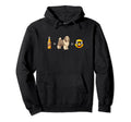 Bearded Collie Beer Dog Dad Happy Pet Hoodie - Streetwear Style for Adults - T-Shirt, Sweatshirt, Hoodie
