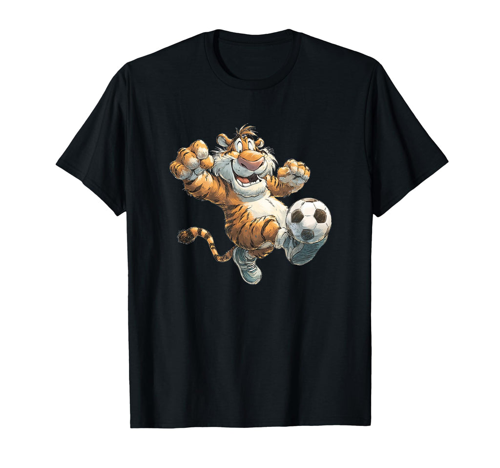 Sport Soccer Cat Costume Tigers And Balls T-Shirt - Trendy Graphic Unisex - T-Shirt, Sweatshirt, Hoodie