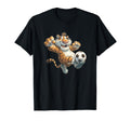 Sport Soccer Cat Costume Tigers And Balls T-Shirt - Trendy Graphic Unisex - T-Shirt, Sweatshirt, Hoodie