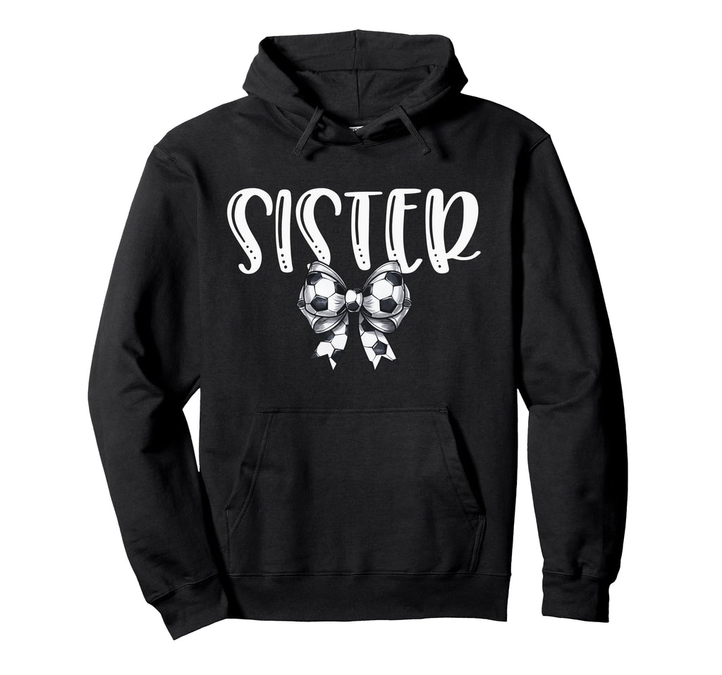 Coquette Soccer Sister Spirit Hoodie - Aesthetic Graphic Men Women - T-Shirt, Sweatshirt, Hoodie