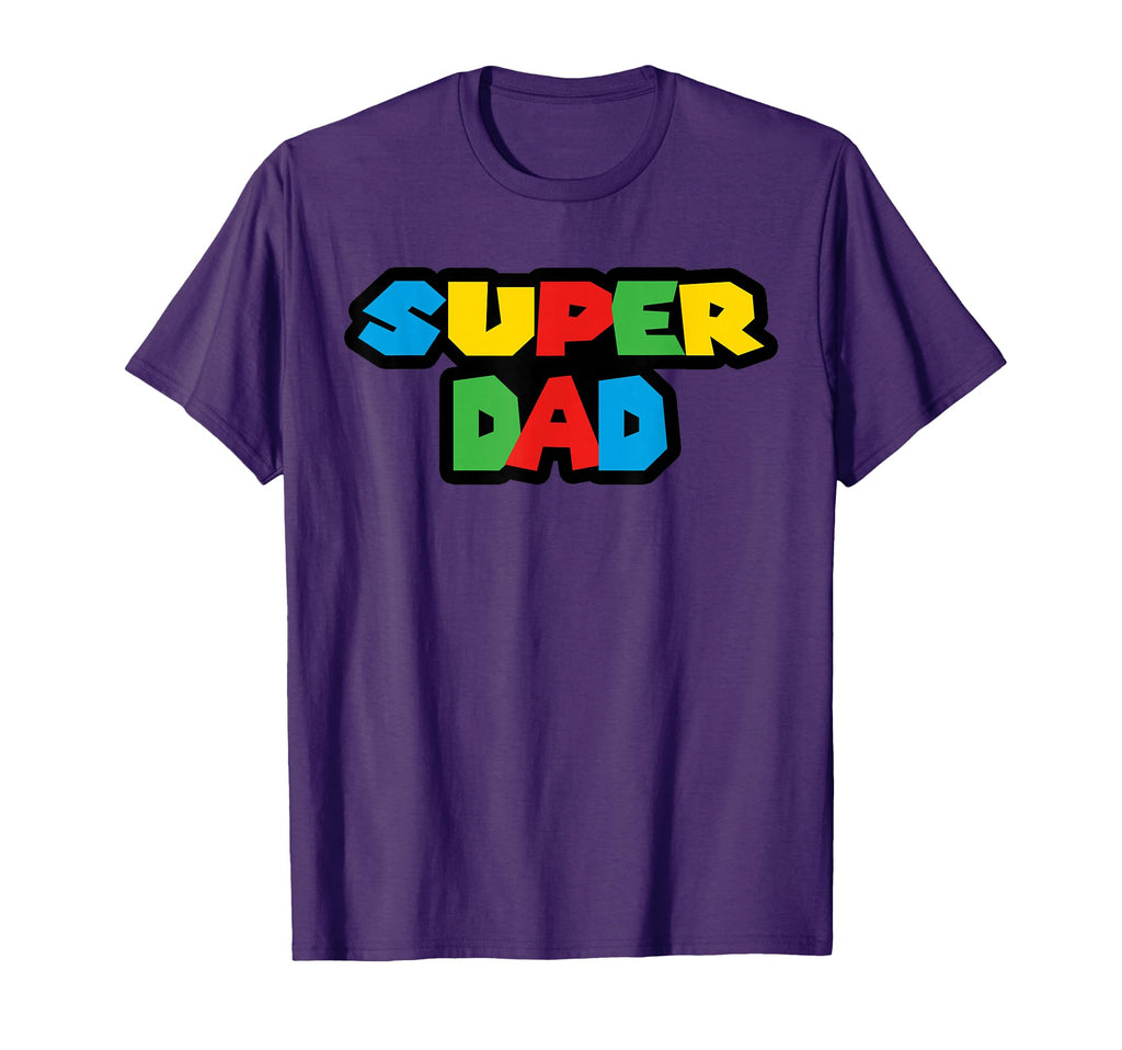 Gamer Super Dad Funny Fathers Day T-Shirt - Trendy Graphic for Adults - T-Shirt, Sweatshirt, Hoodie