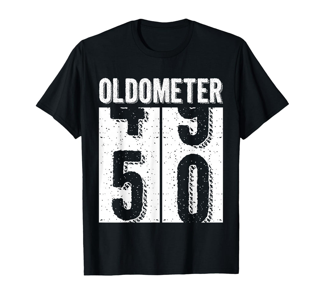 50Th Birthday Gifts Oldometer 49 50 T-Shirt - Unique Graphic for Adults - T-Shirt, Sweatshirt, Hoodie