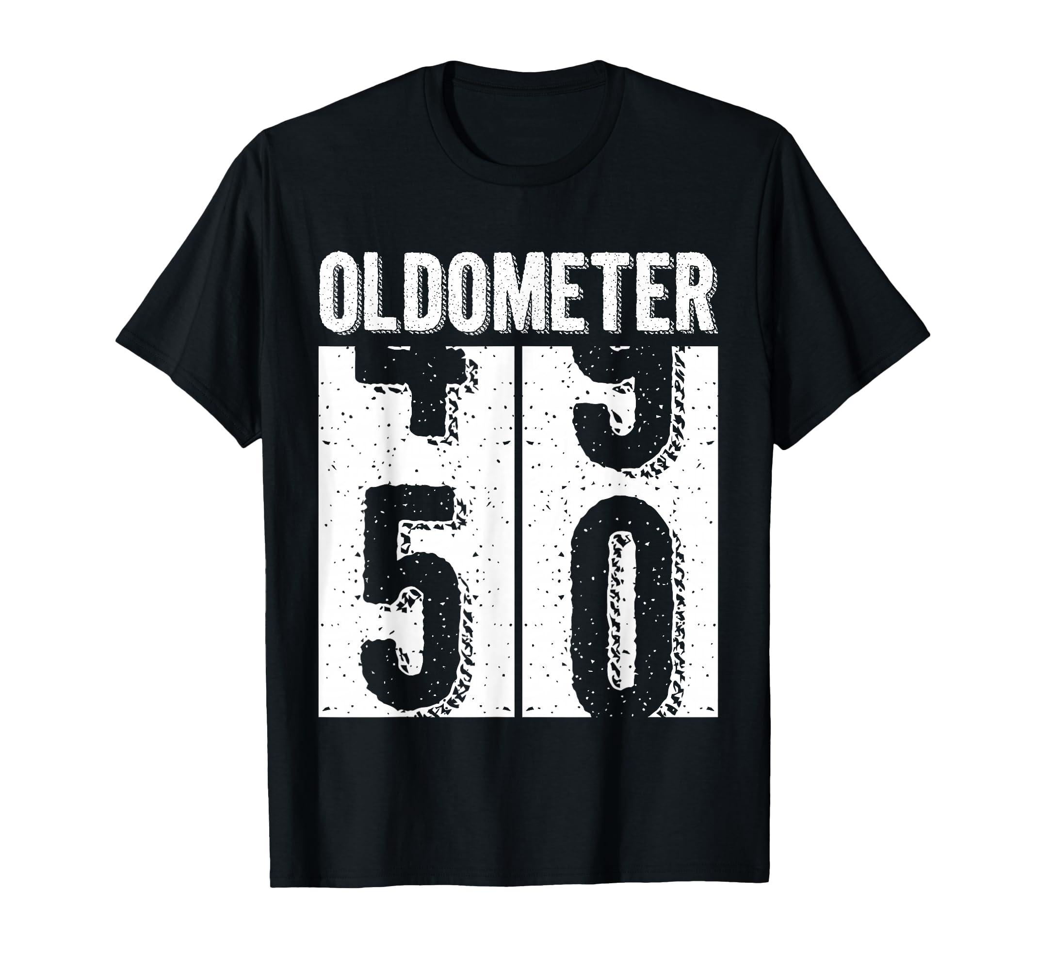 50Th Birthday Gifts Oldometer 49 50 T-Shirt - Unique Graphic for Adults - T-Shirt, Sweatshirt, Hoodie